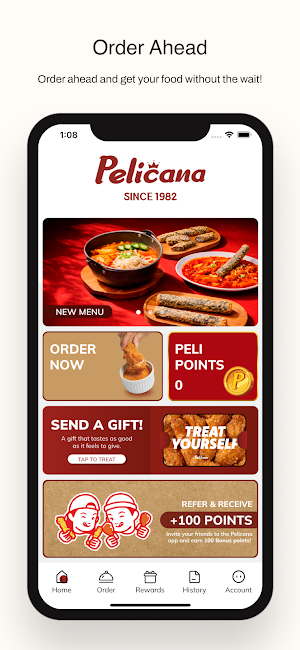 Pelicana Chicken Screenshot 0