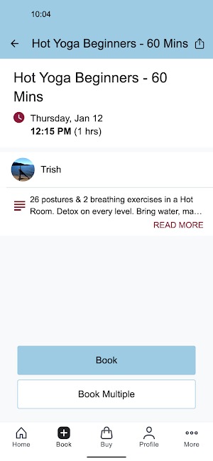 Hot Yoga Works Britomart Screenshot 2