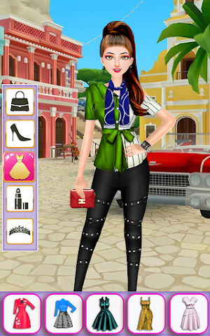 College Girl Fantasy: Dress up Screenshot 0