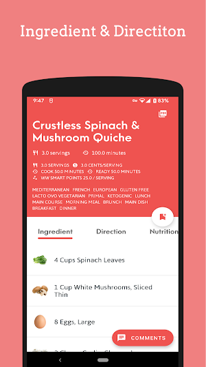 Keto Diabetic Cookbook Screenshot 2