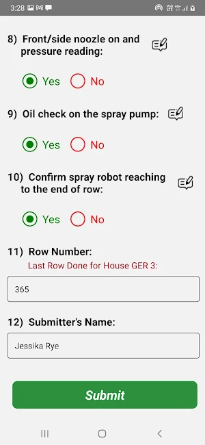 Spray Robot Application Screenshot 3