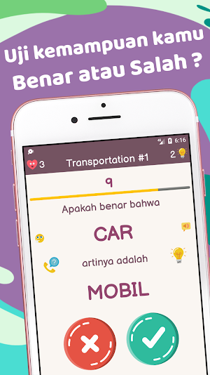 Kuis Bahasa Inggris - Kubis Screenshot 2