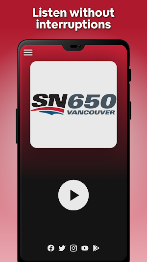 Sportsnet 650 Vancouver Radio Screenshot 0