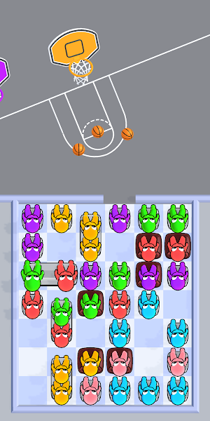 Dunk Sort Puzzle Screenshot 2