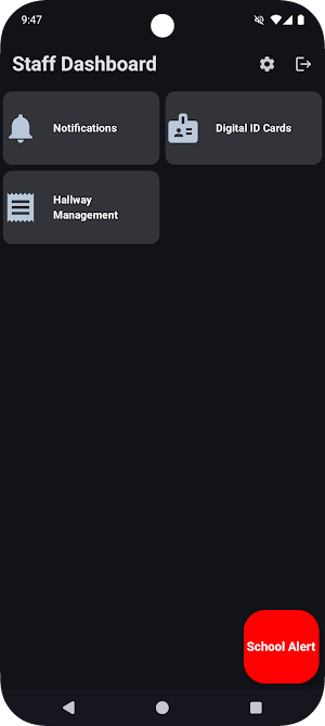 CAASS Staff Portal Screenshot 1