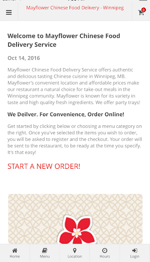 Mayflower Chinese Food Screenshot 0