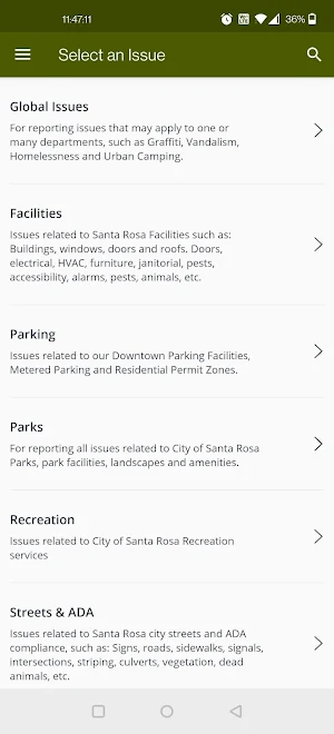 MySantaRosa Screenshot 1