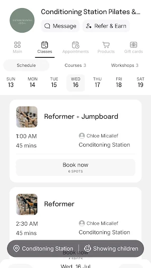 CONDITIONING STATION Screenshot 2