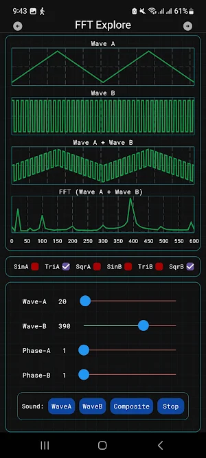 FFT- Explore & Audio Screenshot 3