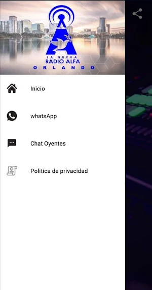 Nueva Radio Alfa Orlando Screenshot 2