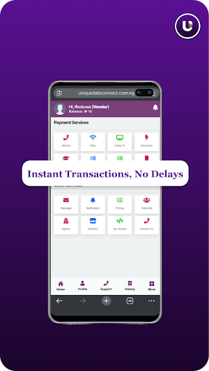 Uniquedata Connect Screenshot 1