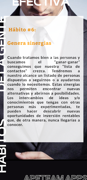 Hábitos de la gente efectiva Screenshot 2