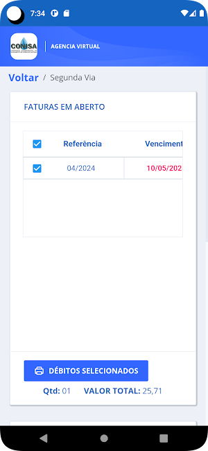 CONISA RN Screenshot 1