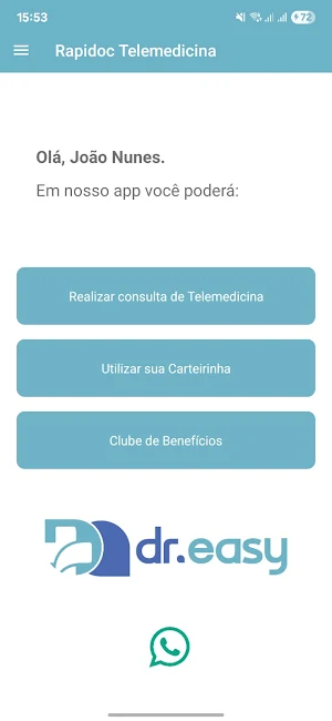 Dr.easy telemedicina Screenshot 1