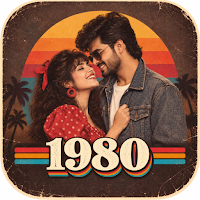 Retro Vintage 1980s Photo AI