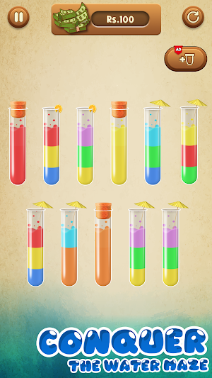 WSP: IQ Water Sort Puzzle Game Screenshot 2