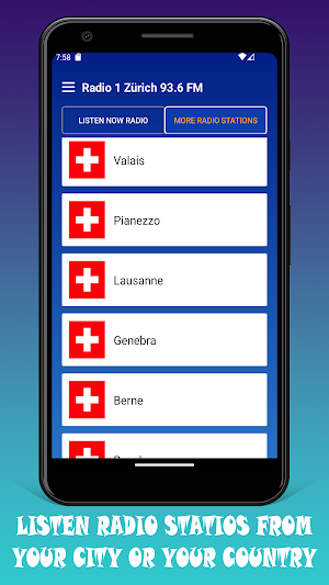 Radio 1 Zürich Schweiz Online Screenshot 2