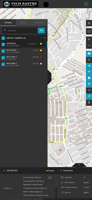 TECH RASTRE Screenshot 1