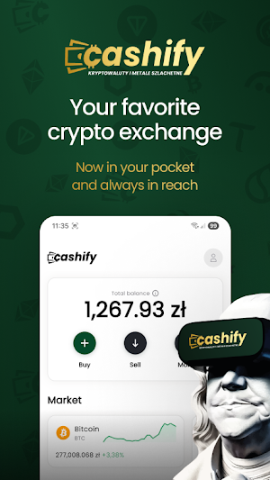 Cashify - crypto exchange Screenshot 0