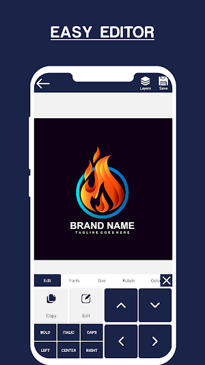 3D Logo Maker : Graphic Design Screenshot 1