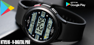 NTV516 - N Digital watch face Screenshot 2