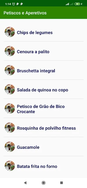 Lanches Fitness Screenshot 1