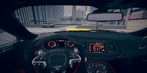 City Driver:American Muscle Car Driving Simulator Screenshot 1