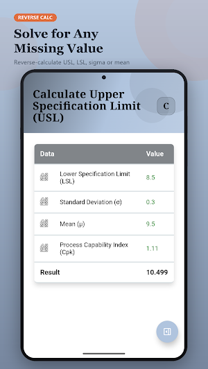 CPK Calculator Screenshot 3