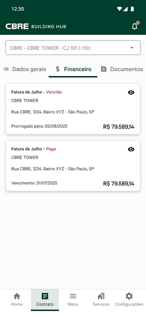CBRE Building Hub Screenshot 2