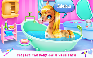 Rainbow Pony Beauty Salon Screenshot 0