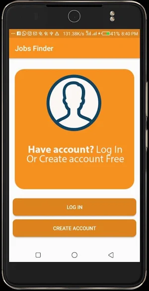 Jobs Finder Screenshot 1