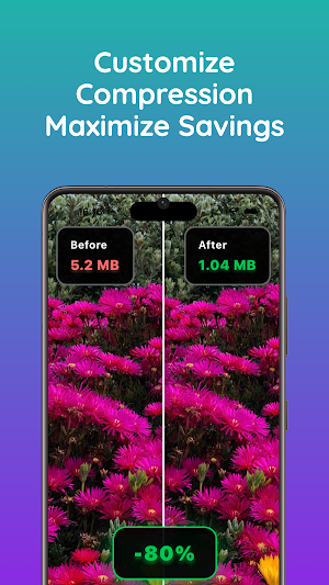 GallerySlim - Compress photos Screenshot 1