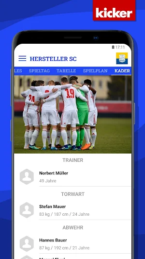 Hersteller SC Screenshot 0