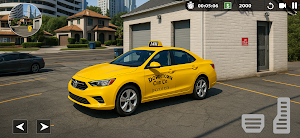 Taxi Simulator Car Driving 3D Screenshot 1