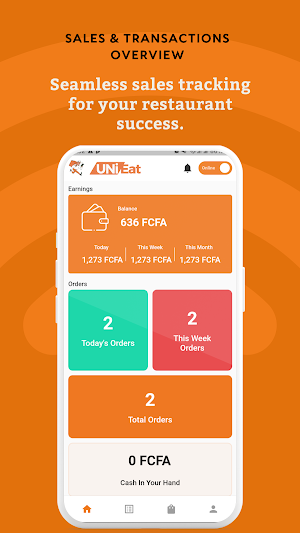 UNi Eat Delivery Screenshot 2