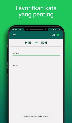 Kamus Kata Minang Indonesia Screenshot 2