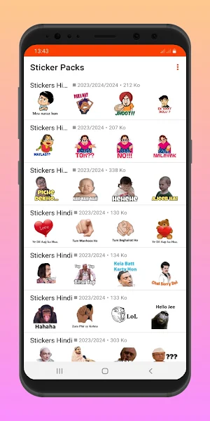 Stickers Urdu Screenshot 1