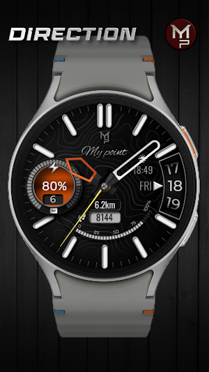 DIRECTION - Watch face Screenshot 0