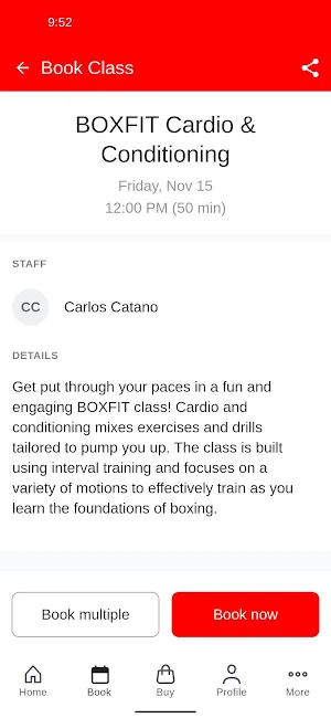 BX1 Gym Screenshot 2