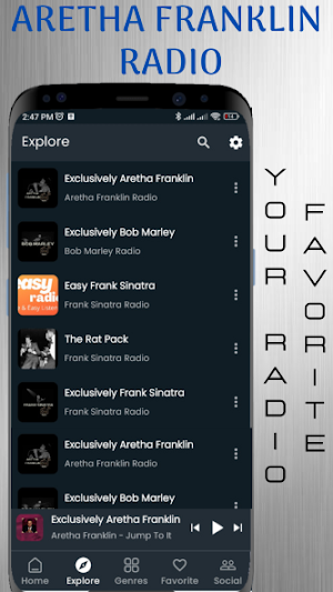 Aretha Franklin Radio Screenshot 0