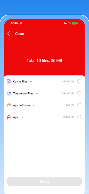 Cleaning Helper-Phone Cleanup Screenshot 0