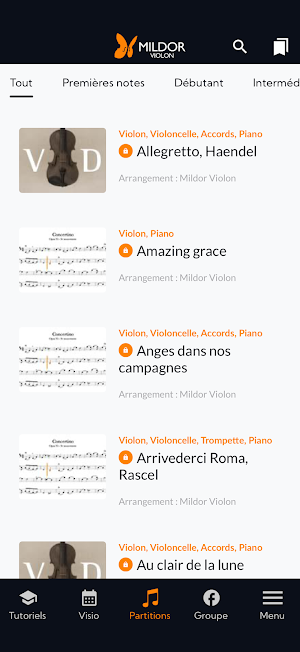 Mildor Violon Screenshot 2