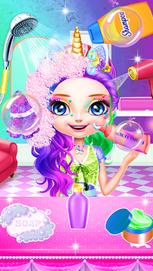 Princess Kids Makeup & DressUp Screenshot 3
