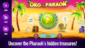Oro del Faraon Slot games Screenshot 2