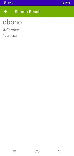 Kokborok English Dictionary Screenshot 1