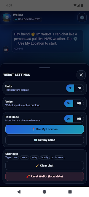 WeBot Screenshot 3