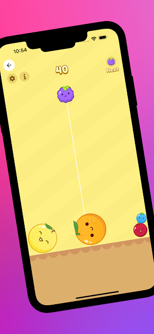 Watermelon Merge: Fruit Puzzle Screenshot 2