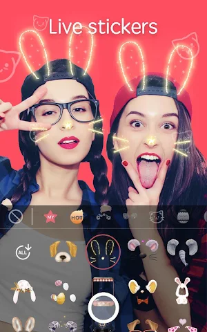 Sweet Camera Lite - Take Selfie Filter Camera Screenshot 1