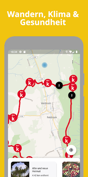 KlimaErlebnisWandern Screenshot 0