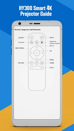 HY300 Smart 4K Projector Guide Screenshot 3